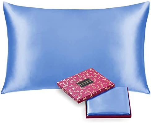 Sleep Mantra Mulberry Silk Pillowcase Queen Size 22 Momme Hidden Zipper
