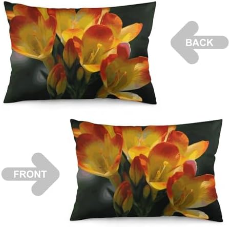 Freesia Pillowcase with Zipper - 30x20 Inches