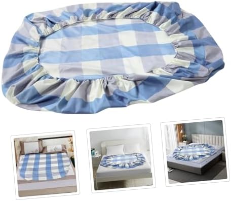 GLSTOY Twin Bed Fitted Sheet Cooling Breathable Polyester Mattress Cover 1