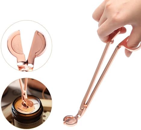 DORAFO 5 in 1 Candle Accessory Set - Rose Gold