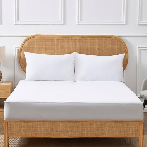 ProtectMySleep Tencel Pillow Protectors - 2-Pack Waterproof Hypoallergenic