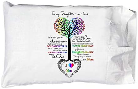 Hat Shark Pillow Case - Single Pillowcase with Heart Saying