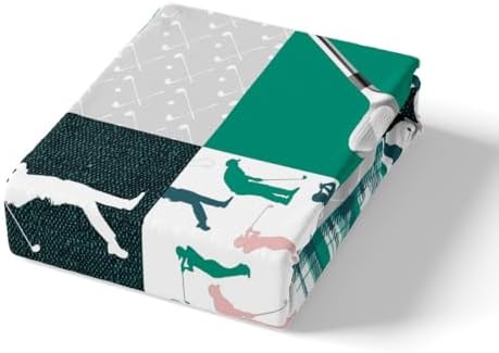 Castle Fairy Golf Themed Full Size Sheet Set