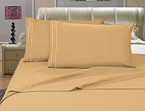 Elegant Comfort Luxury Soft 1500 Thread Count Bed Sheet Set