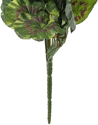 Vickerman 20 Pink Geranium Bush - 4 Pack Mix of Polyester and PVC