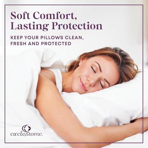 CirclesHome Pillow Protectors Single Pack 18 x 13