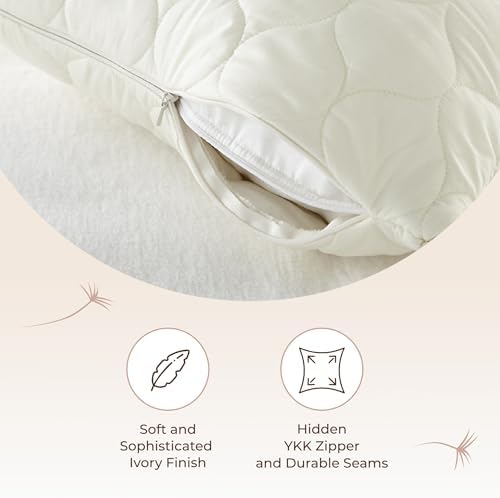 Organic Cotton Pillow Protector 2 Pack - King Size