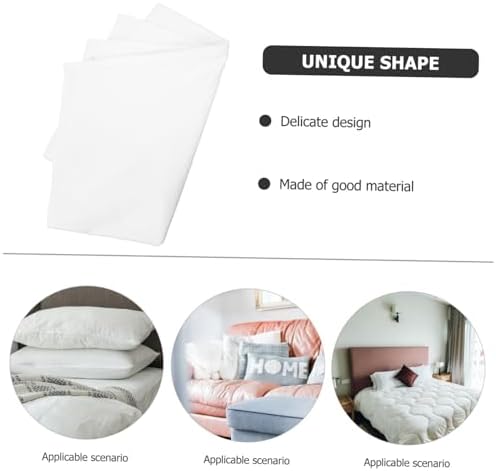 BESTOYARD Cotton Pillowcases with Zipper 2PCS Set