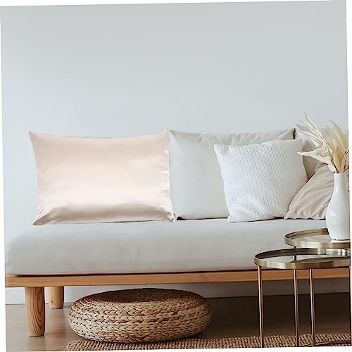 Luxshiny Pillow Case Set Zipper Easy-Care Polyester Pillow Covers