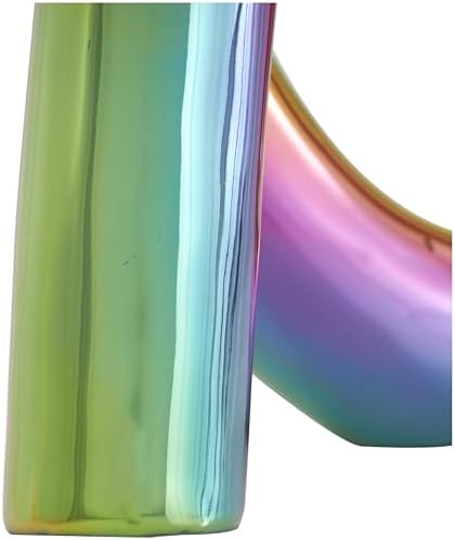 Deco 79 Multi-Colored Ceramic Abstract Statue