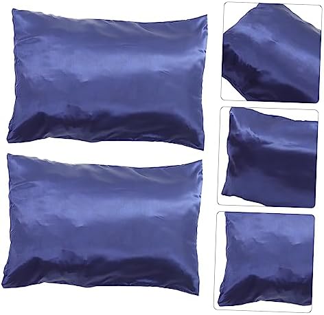 Sosoport Simulation Silk Pillowcase Set of 2