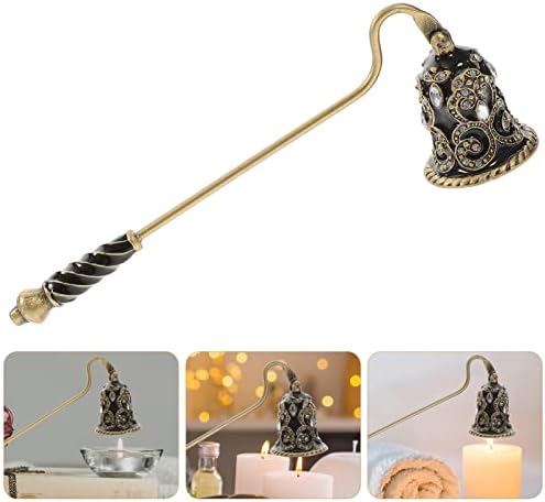 ARTIBETTER Candle Snuffer Flame Extinguisher Bell Metal