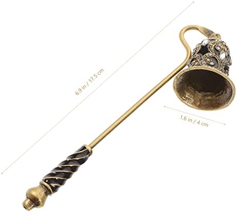 ARTIBETTER Candle Snuffer Flame Extinguisher Bell Metal
