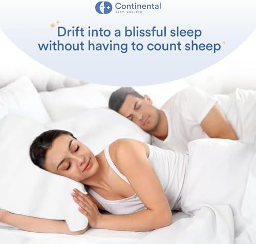 Continental Bedding Zippered Fleece Pillow Protector Queen Size