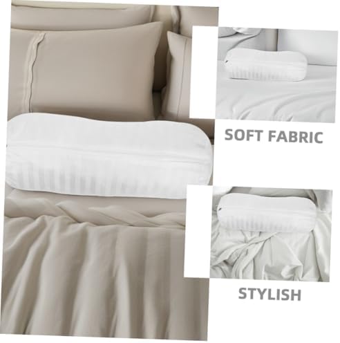 Abaodam Cylindrical Zippered Pillow Covers for Waist Support and Neck Roll