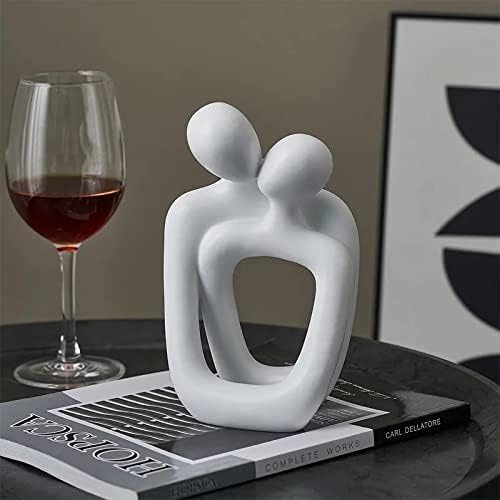 BANOMII Abstract Couple Statue Minimalist Bedroom Decor