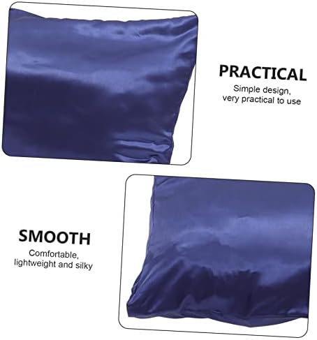 GLEAVI 2Pcs Silk Pillowcase Set for Bedding Comfort