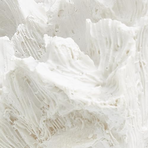 Deco 79 White Coral Sculpture with Acrylic Base