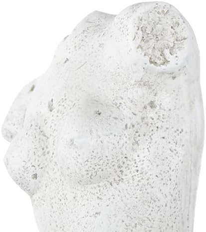 Deco 79 Polystone People Statue with Black Base