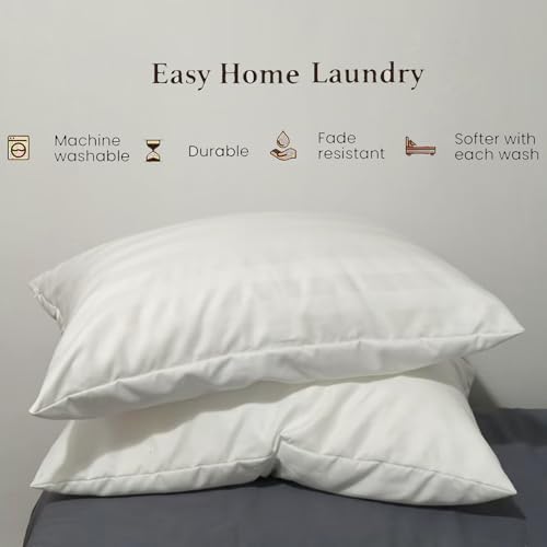 LEISUREWEEK Queen Pillow Cases 6 Pack with Zipper