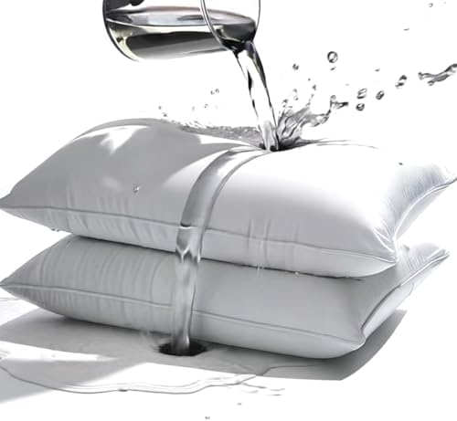MOONVAN Waterproof Pillow Protector with Zipper