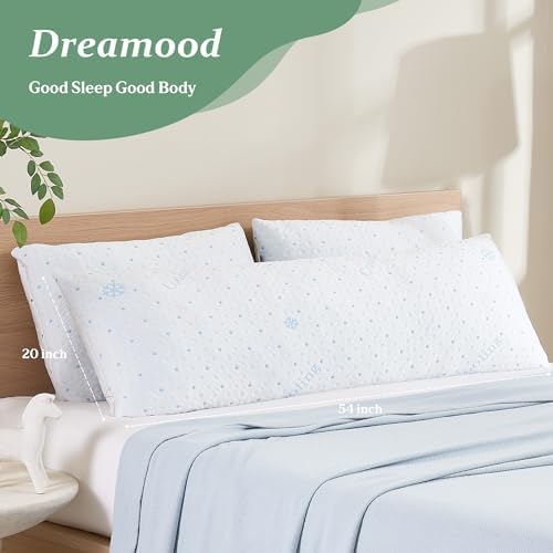 Dreamood Body Pillow Cover Zipper 20x54 Inch