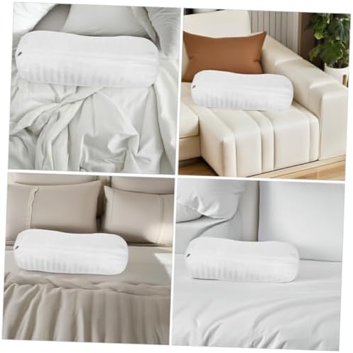 Abaodam Cylindrical Zippered Pillow Covers for Waist Support and Neck Roll