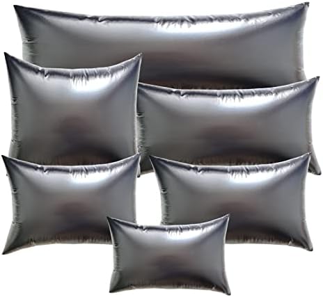 BECKCOVER 2pcs PU Pillowcases With Zipper Protectors