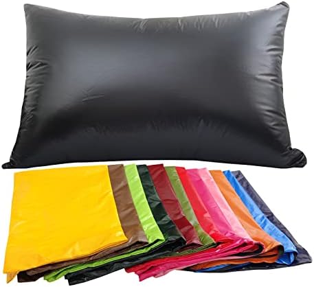 BECKCOVER 2pcs PU Pillowcases With Zipper Protectors