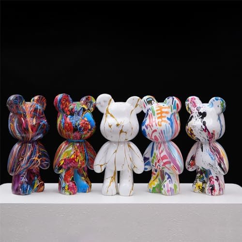 Coniuty Resin Bear Statue Home Decor