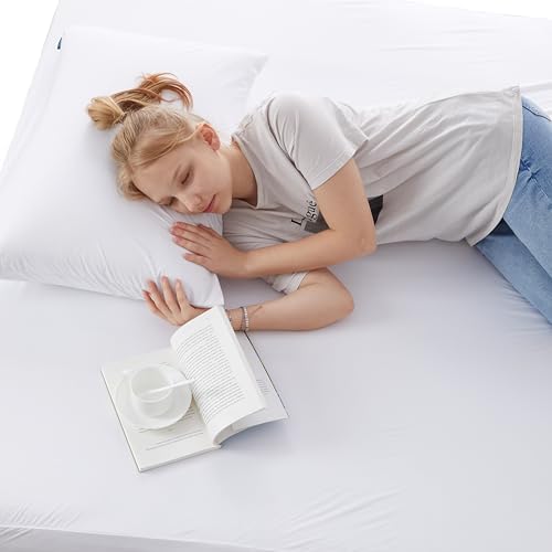 ProtectMySleep Tencel Pillow Protectors - 2-Pack Waterproof Hypoallergenic