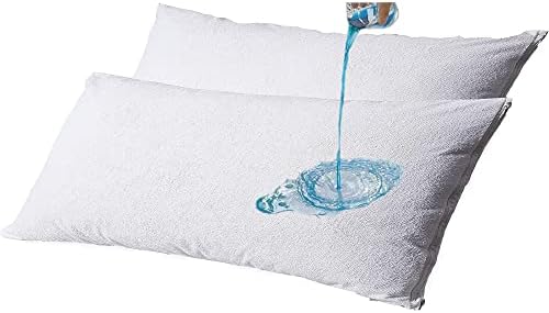 US Comfort Zone Waterpfoof Pillow Protector with Zipper Closure