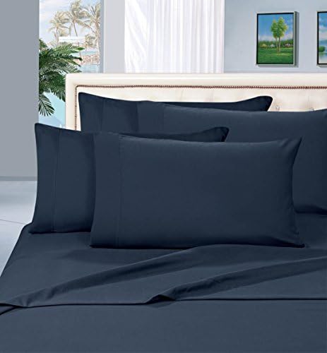 Elegant Comfort 2pc Pillow Cases 20X30 inches Navy Blue