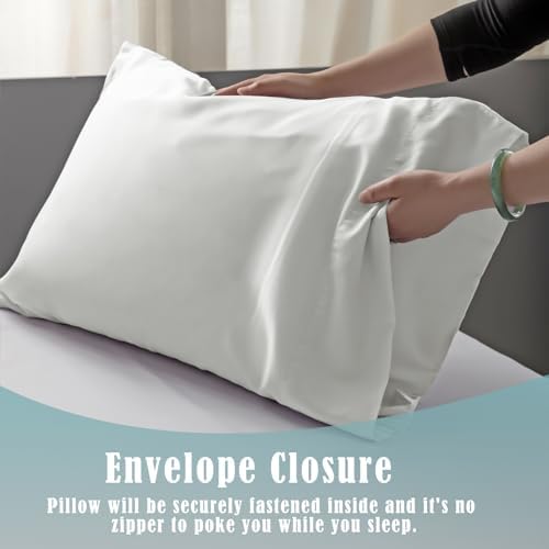 TELUS Cooling Bamboo Rayon Pillowcases 2 Pack