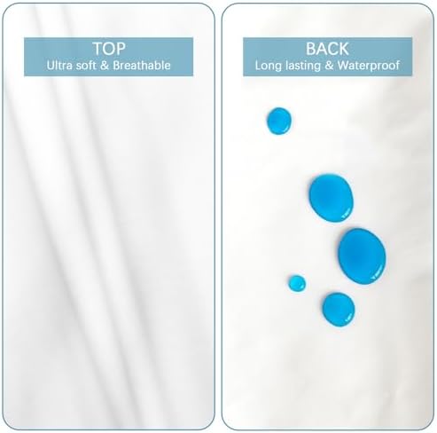 Biloban Body Pillow Protector 2 Pack Waterproof Zipper Case