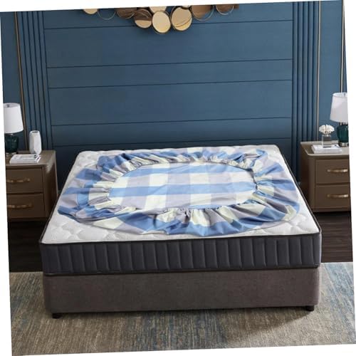 GLSTOY Twin Bed Fitted Sheet Cooling Breathable Polyester Mattress Cover 1