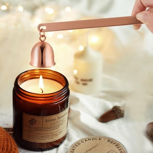 DORAFO 5 in 1 Candle Accessory Set - Rose Gold