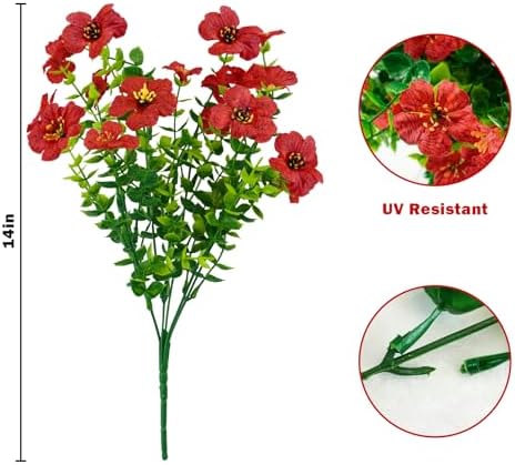 Agusbagli 10 Bundle Artificial Daisy Flowers 1