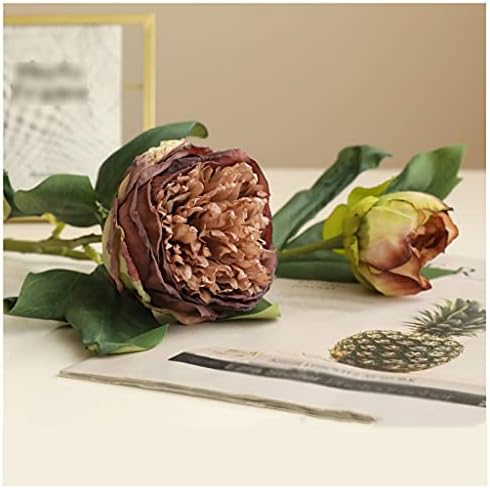 Artificial Peony Silk Flower Bouquet Decor
