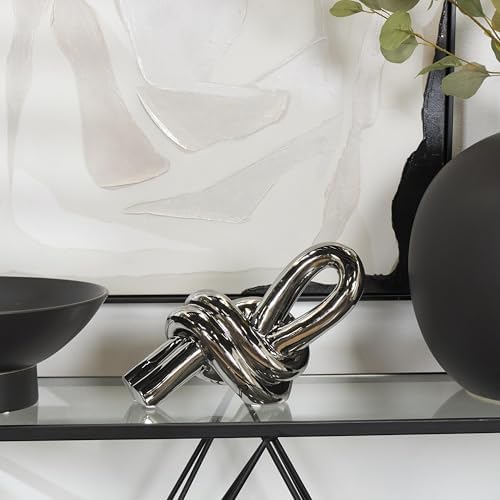 Deco 79 Ceramic Knot Sculpture Home Decor Statue