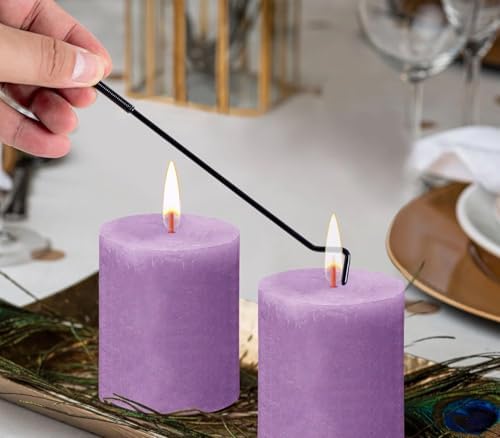 dgudgu Candle Care Kit with Snuffer Trimmer Dipper Storage Tray