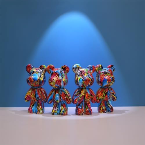 Coniuty Resin Bear Statue Home Decor