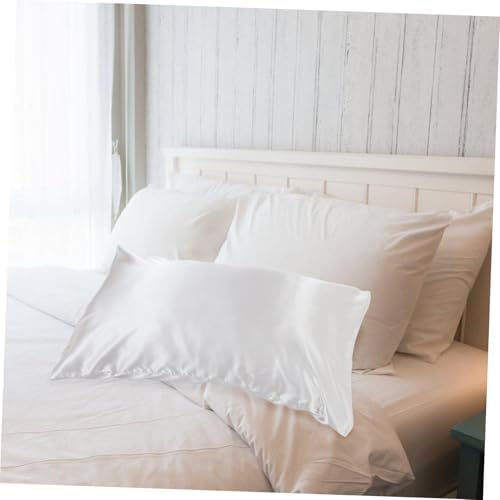 Hemobllo Ice Silk Pillowcase Queen Size Cooling Travel Pillow Envelope Closure