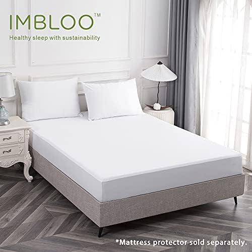 2 Pack Waterproof Pillow Protectors Queen Size