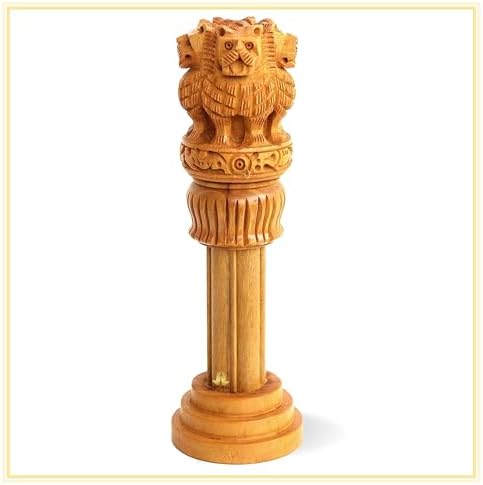 Shri Shri Handicraft Ashoka Pillar 3 Inch Vastu Decor