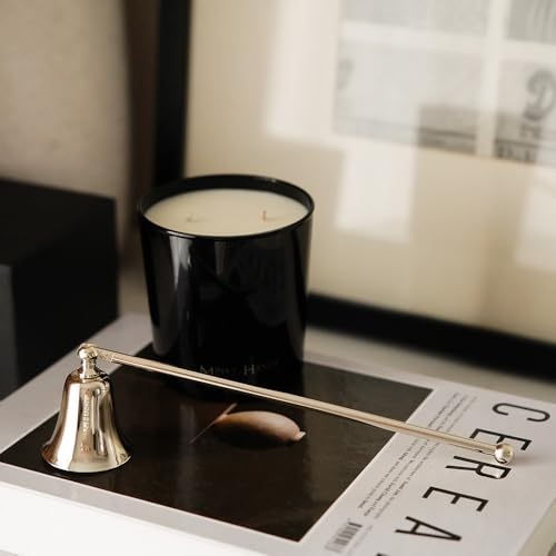 MINKY HANDY Brass Candle Snuffer - Silver Finish