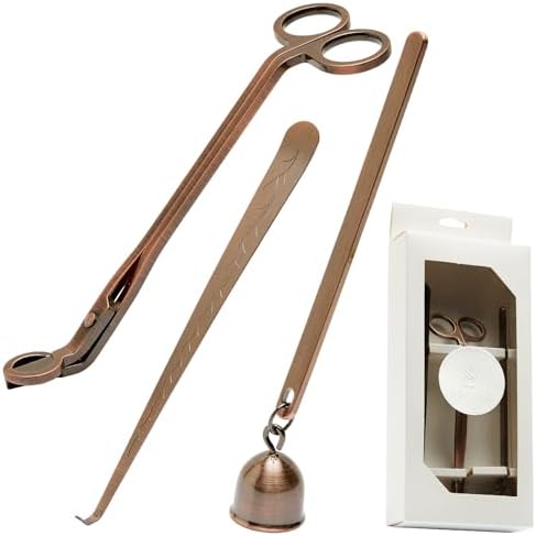 SEVENY 3 in 1 Candle Accessory Set in Copper