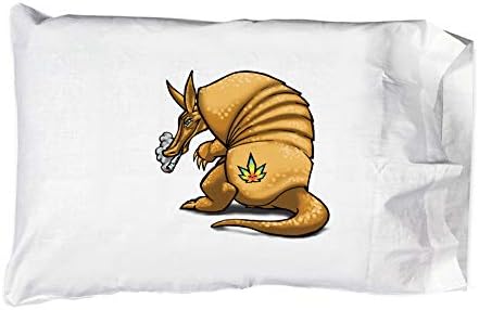 Hat Shark Pillow Case Single - 20x30 Smokey Armadillo Design