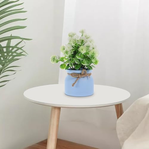 Amosfun Artificial Dandelion Flowers Faux Potted Plant