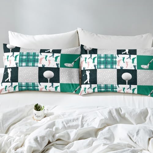 Castle Fairy Golf Themed Full Size Sheet Set